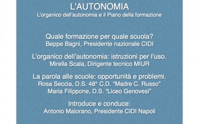 Organizzare l’autonomia