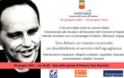 Commemoriamo insieme Don Milani