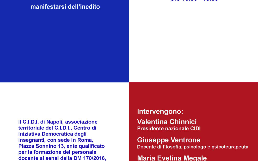 Un nuovo piano formativo per l’emergenza educativa in atto